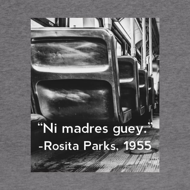 Rosita Parks-1955 by MessageOnApparel